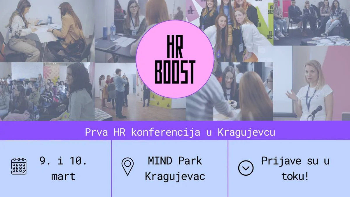 HR Boost - prva HR konferencija u Kragujevcu